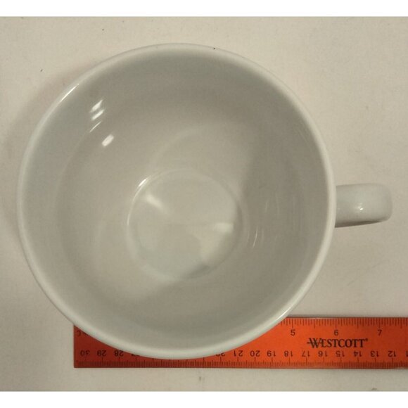 Happy Valentines Day Red Rose Cup Ceramic Mug Wide Coffee Mug Soup Hearts Love - Picture 9 of 9